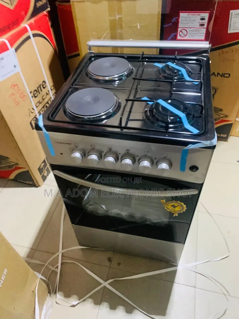 Volcano 50x50 2 Electric 2 Gas Oven: A Culinary Powerhouse