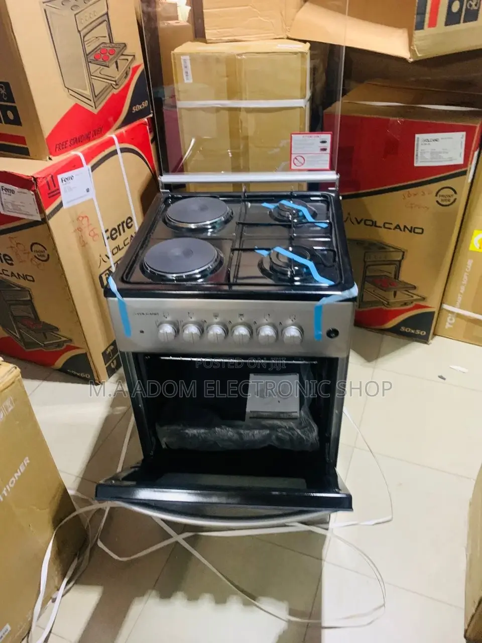 Your Compact and Versatile 50x50 Dual Fuel Oven