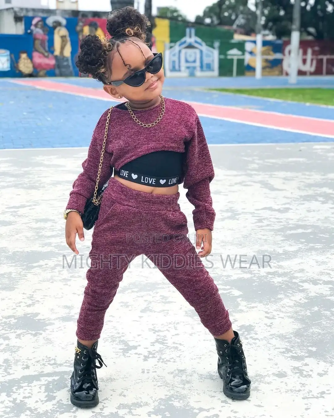2pcs Girls Wear. Ages 5-6yrs Only
