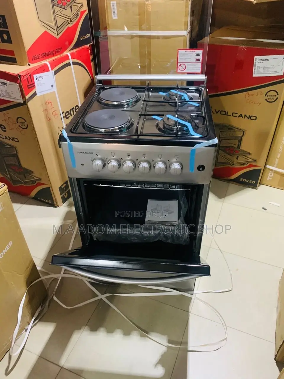 Volcano 50x50 Dual Fuel Oven:Your Kitchen's Culinary Arsenal