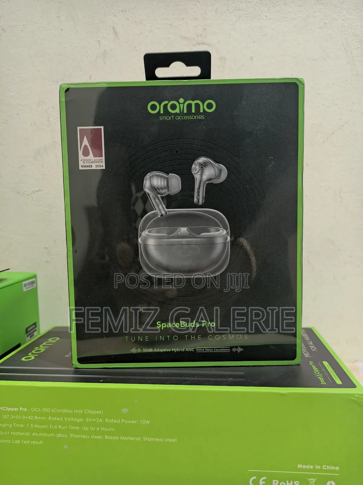 Oraimo Spacebuds Pro Premium 50db Hybrid ANC