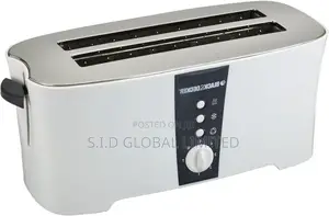 Elegance Black Decker ET124 Toaster, Small, White