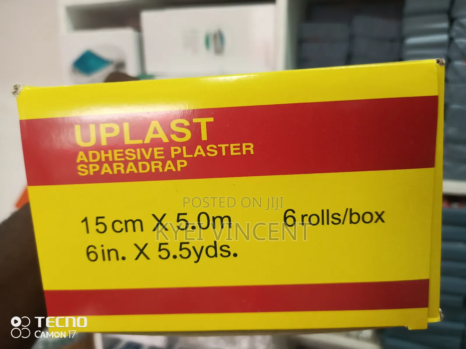 Uplast Adhesive Plaster 6 Inches
