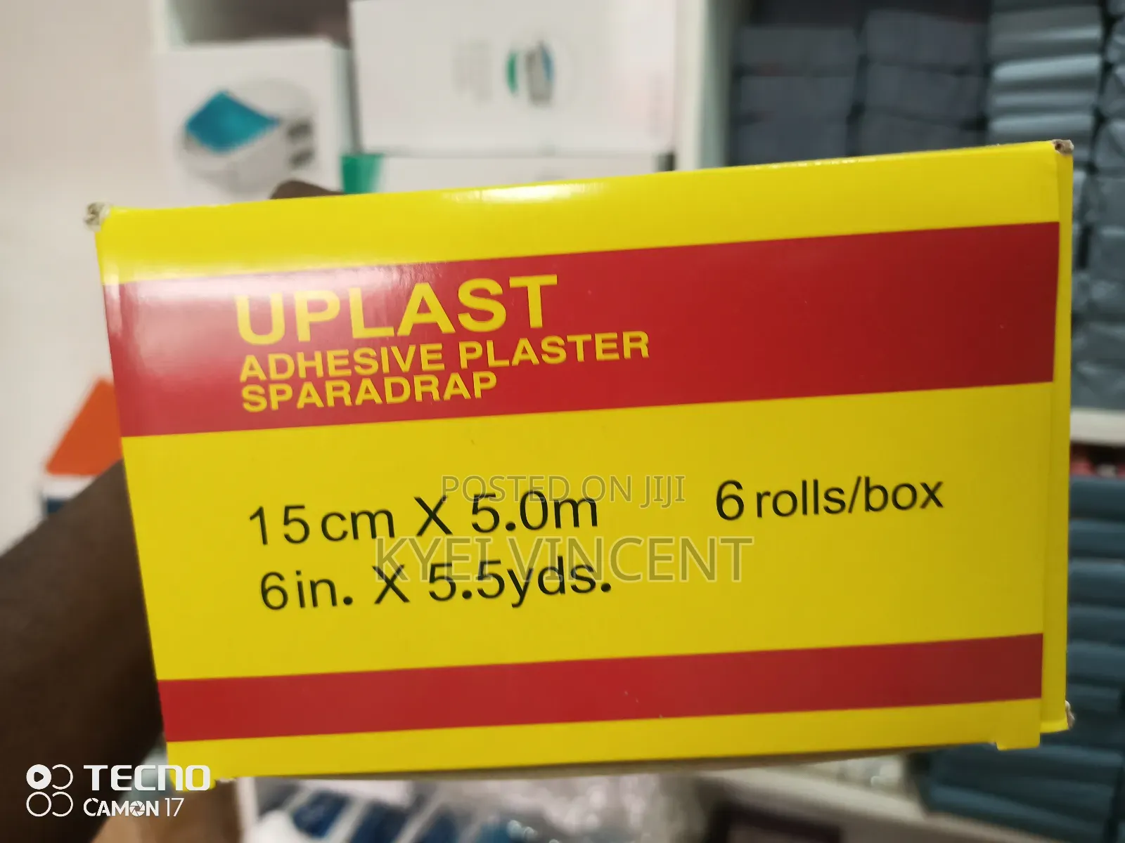 Uplast Adhesive Plaster 6 Inches
