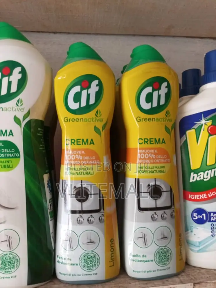 Cif Cream Stain Remover Lemon 500ml