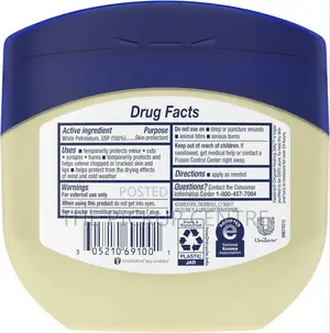 Vaseline Petroleum Jelly, Original 368g