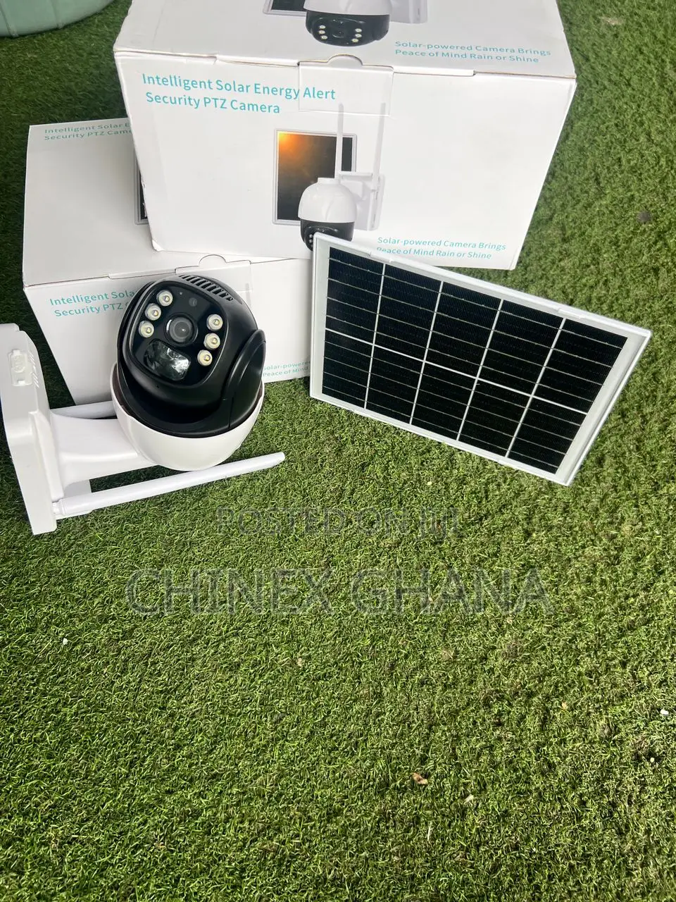 Interlligent PTZ Solar Security Camera
