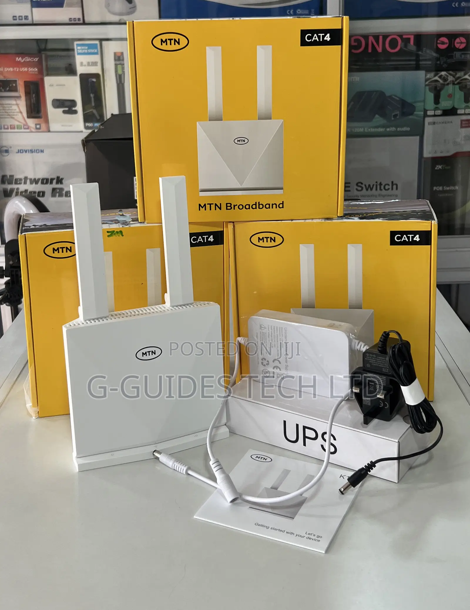 MTN 4G Universal 300mbps Router With Backup Battery Zte-