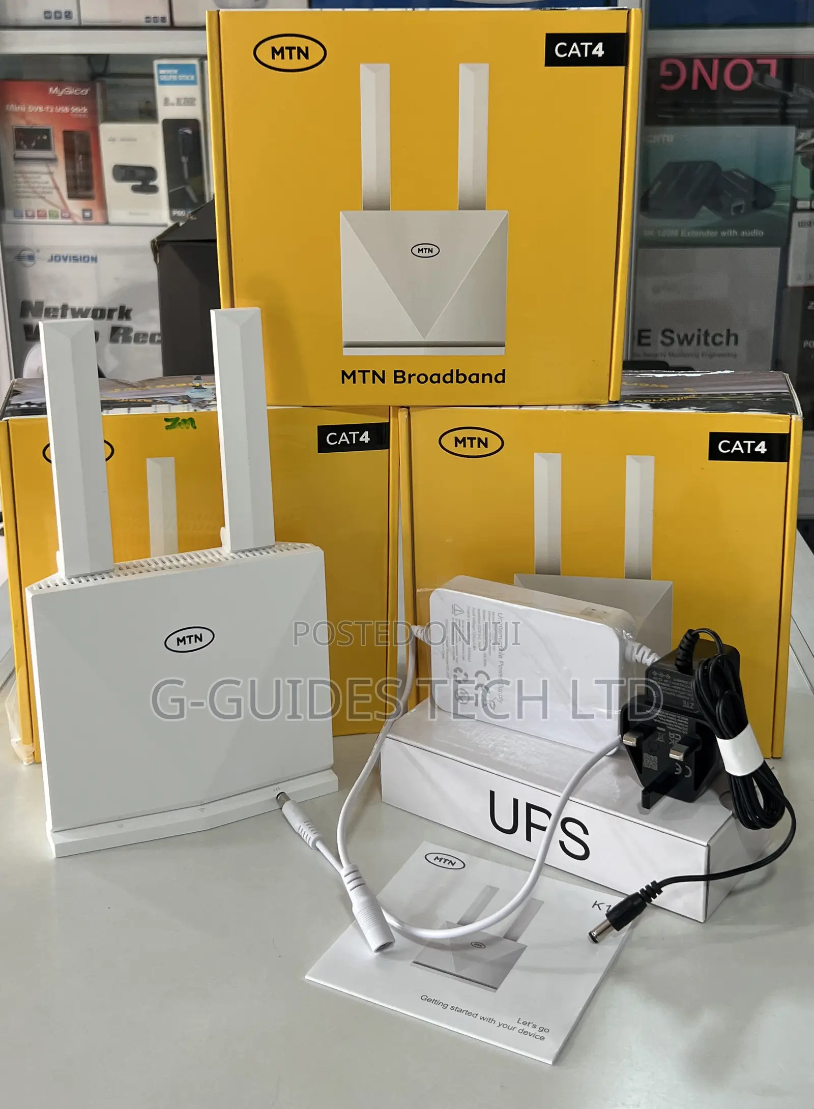 MTN 4G Universal 300mbps Router With Backup Battery Zte-