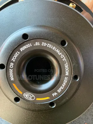 JLD 18inches 2000watt Naked Speakers [1pair]