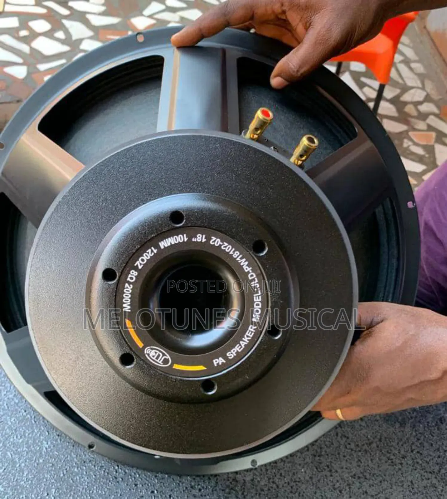 JLD 18inches 2000watt Naked Speakers [1pair]