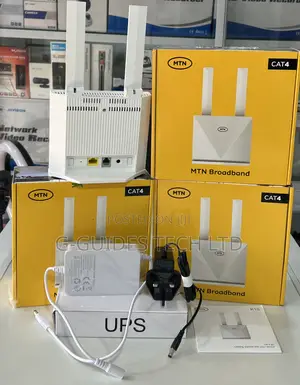 MTN 4G Universal 300mbps Router With Backup Battery Zte-