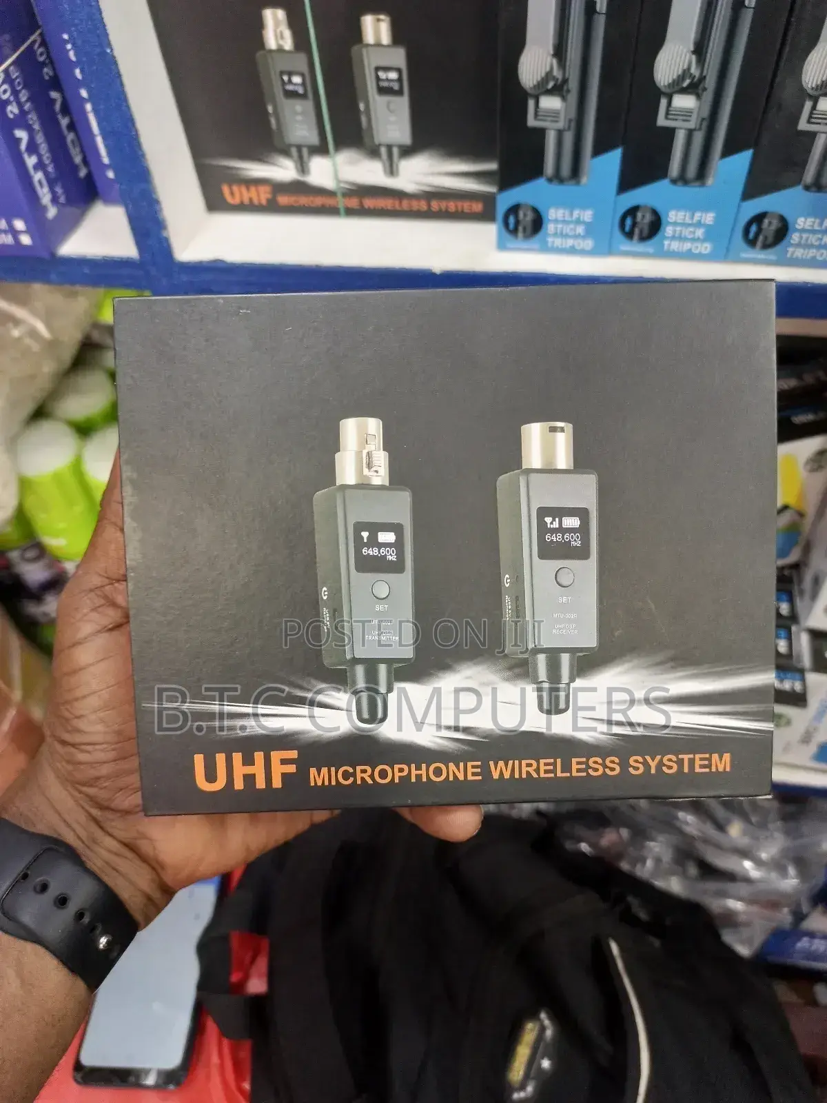 Uhf Microphone Wireless System