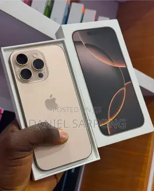 New Apple iPhone 16 Pro Max 256 GB Gold