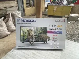 Very New Nasco 50 Inch Slim Digital Satellite LED Smart TV