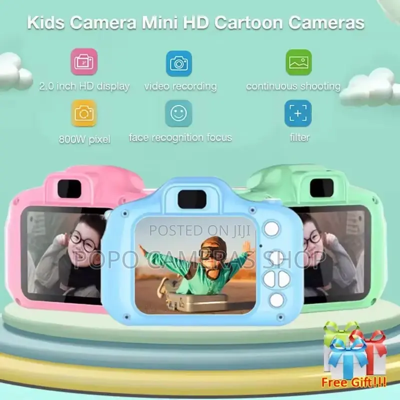 Children's Fun Camera + SD Card