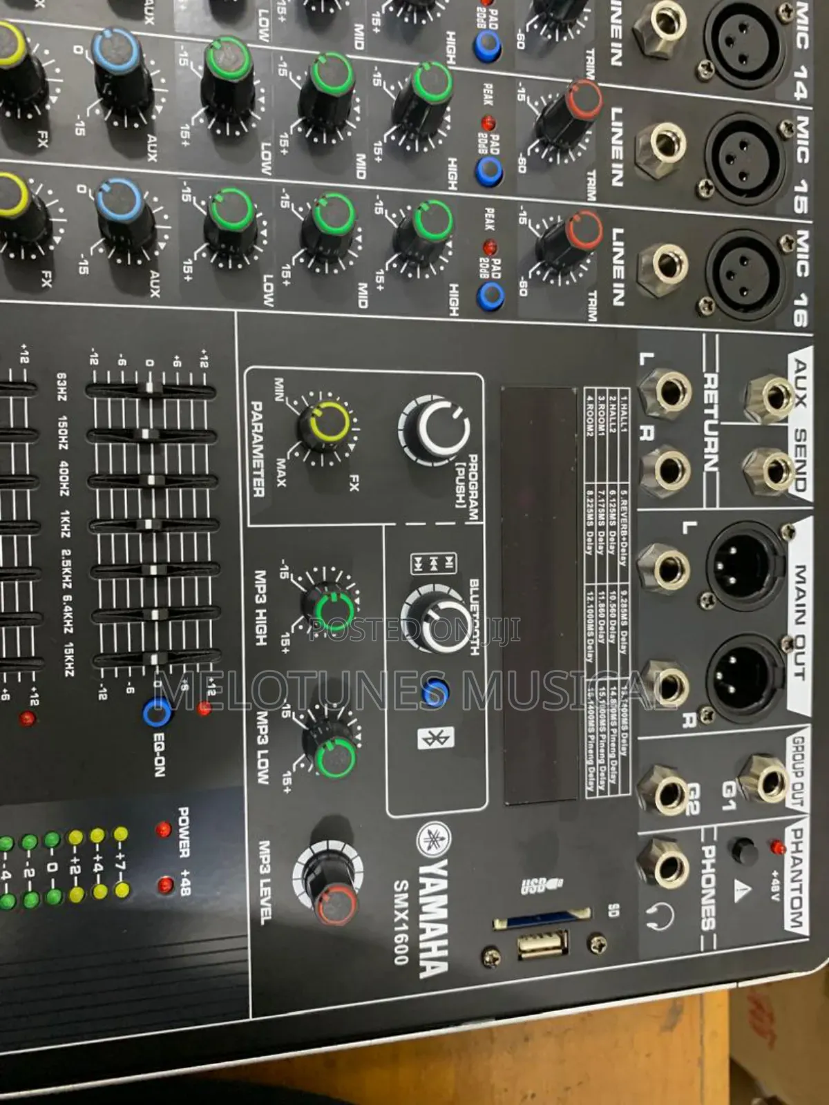 Yamaha SMX-1600 16channel Raw Mixer