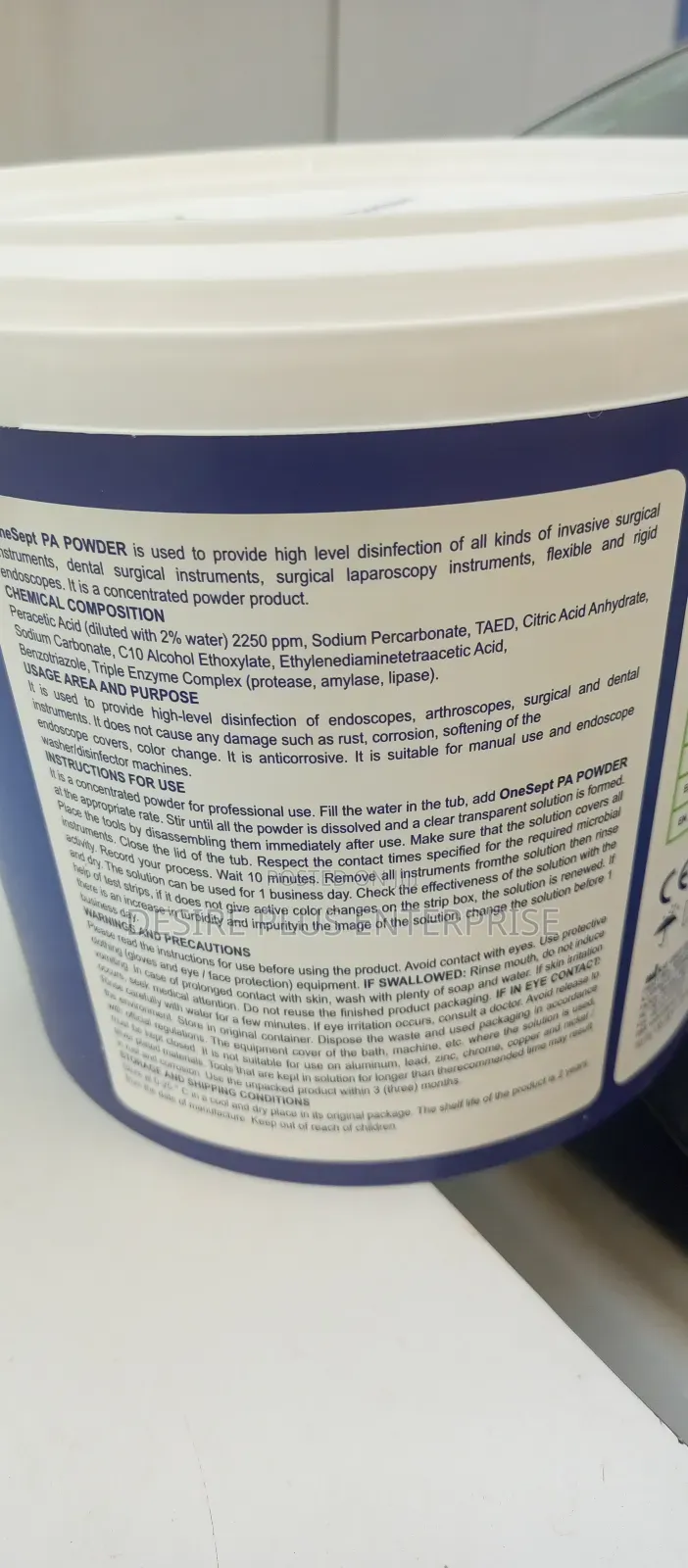 Parasafe Onesept PA Disinfectant