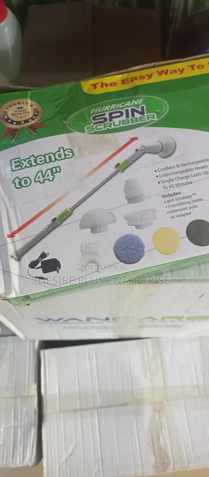 Hurricane Spin Scrubbing Brush