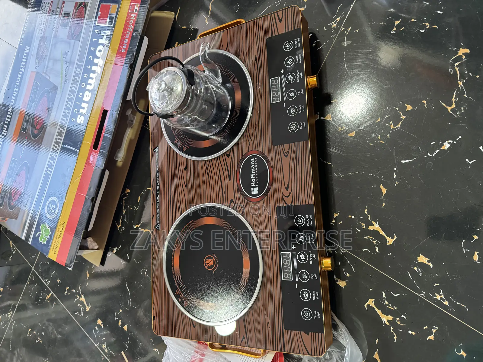 Infrared Induction Double Burner
