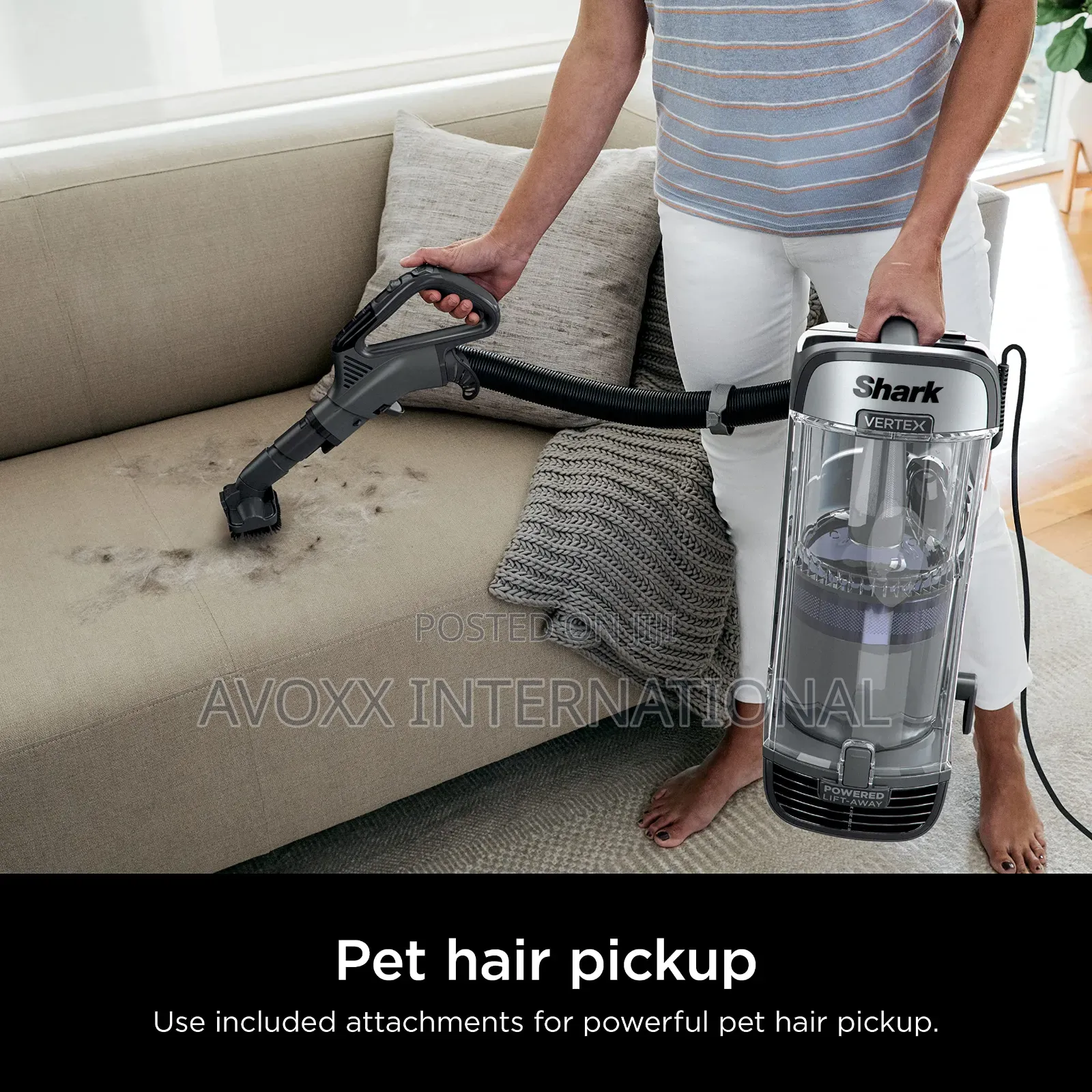 Shark AZ2001AMZ Vertex Duoclean Powerfins Upright Vacuum