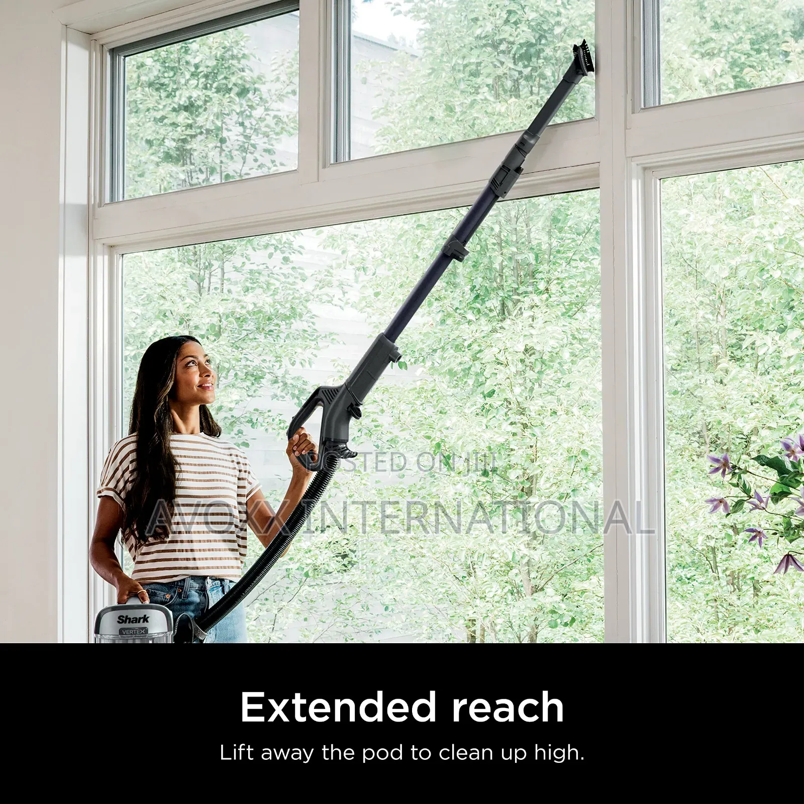 Shark AZ2001AMZ Vertex Duoclean Powerfins Upright Vacuum