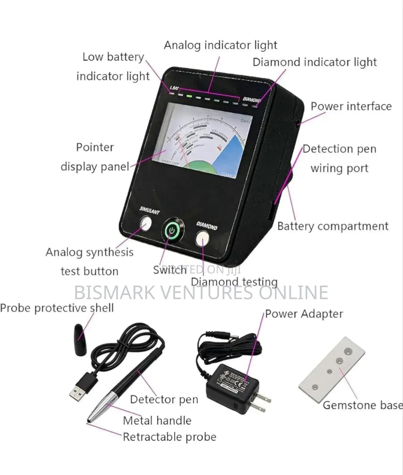 Gemstones And Diamond Tester Machine