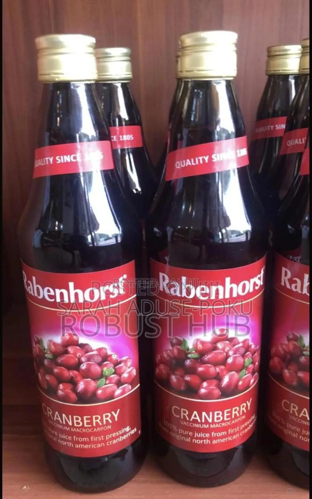 Rabenhorst Cranberry Juice