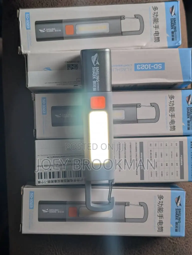 New Xiaomi Portable LED Flashlight USB Rechargeable