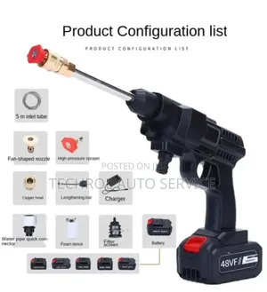 Ca Cordless Washer 48v 6000mah,Portable Power Washer Wit Bat