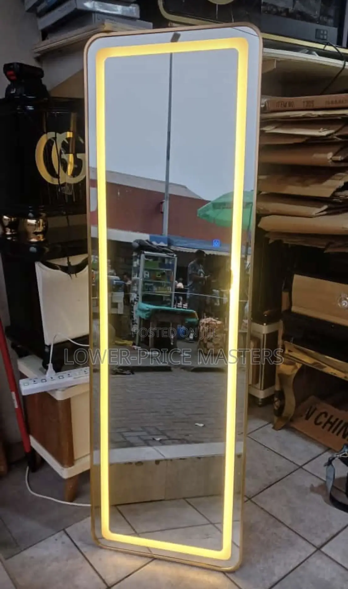 Dressing Mirror With Led Light