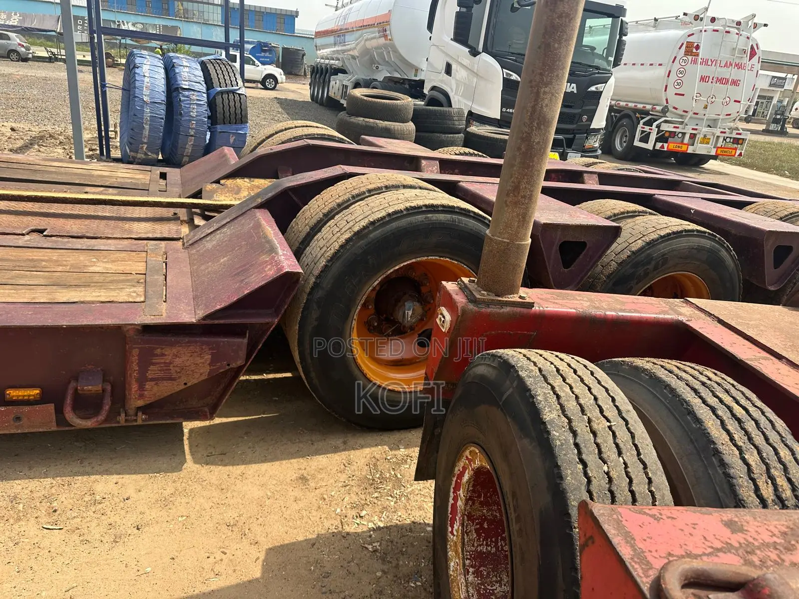 Lowbed Lowboy Trailer 50 Ton Tear Neck
