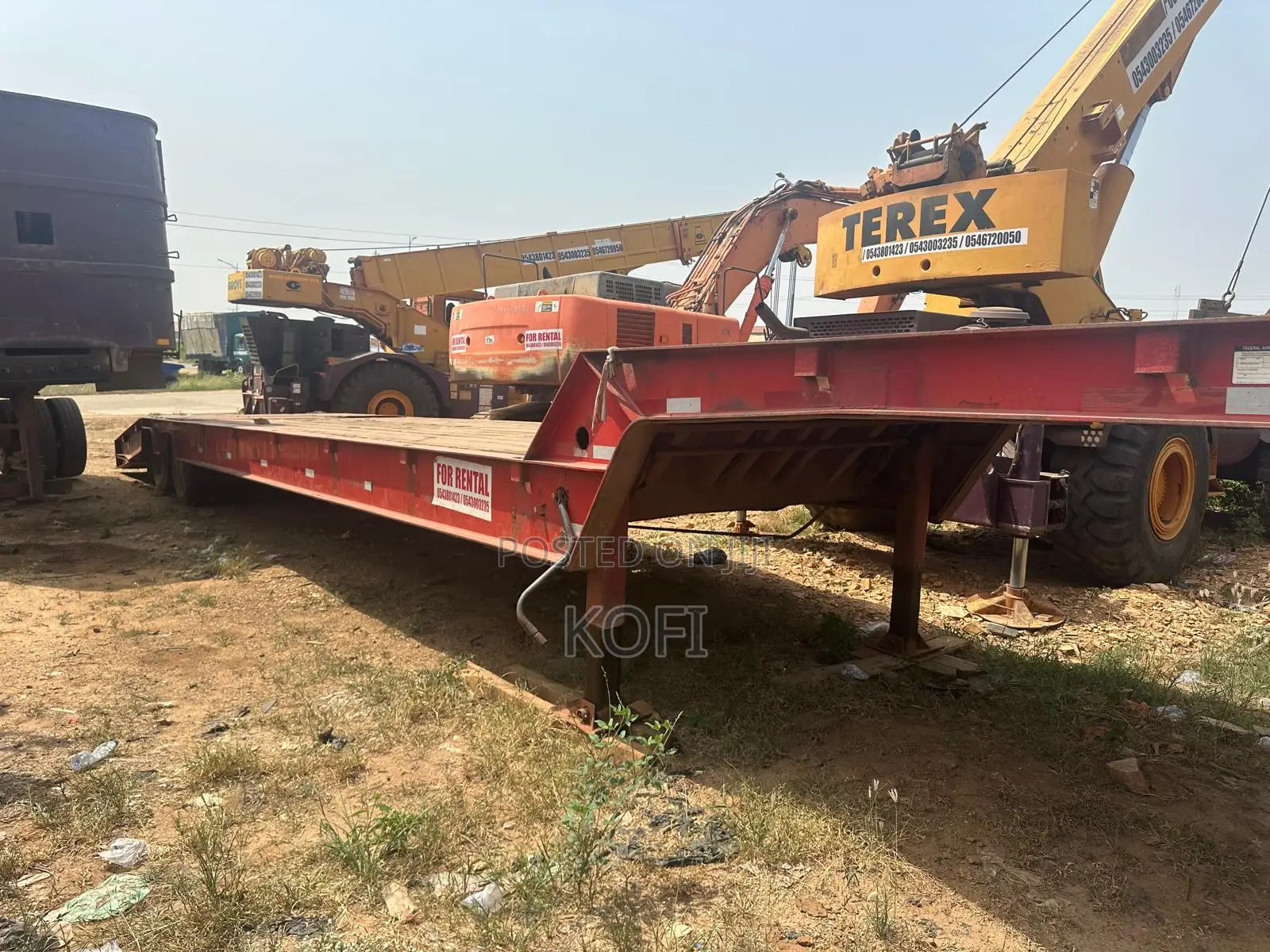 Lowbed Trailer- Stepdeck Trailer 40 Ton Lowbed