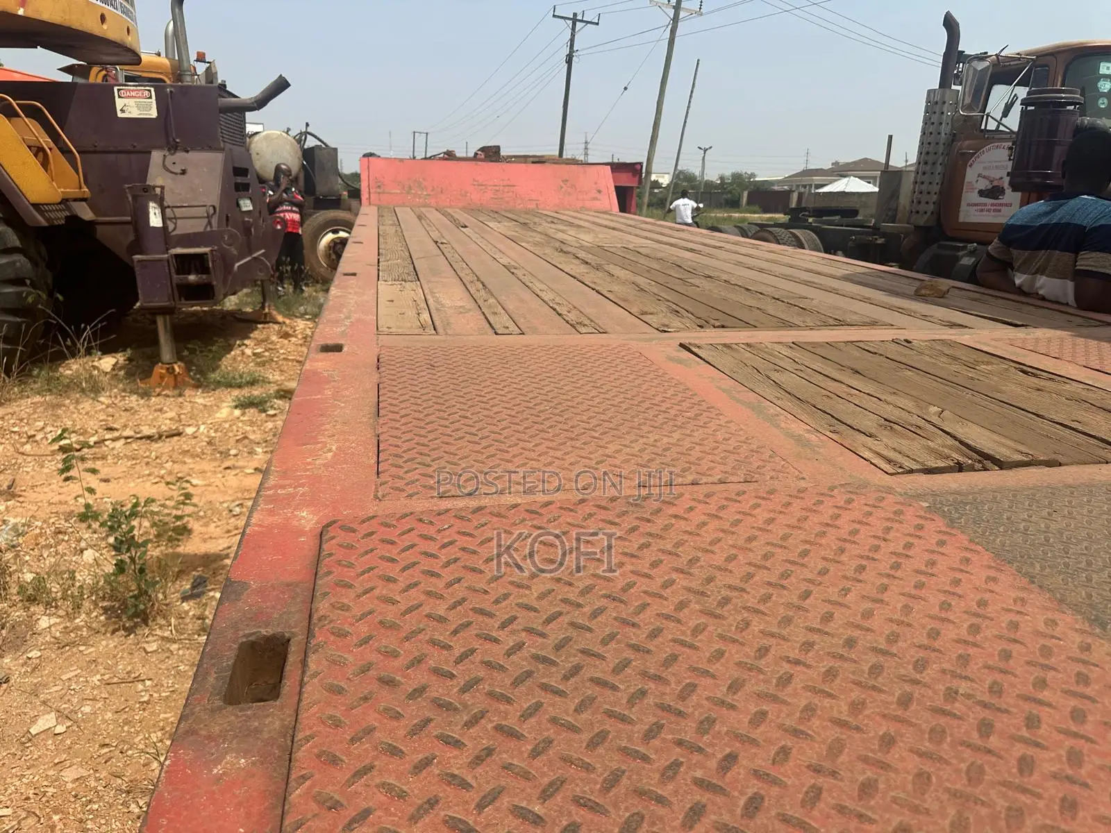 Lowbed Trailer- Stepdeck Trailer 40 Ton Lowbed