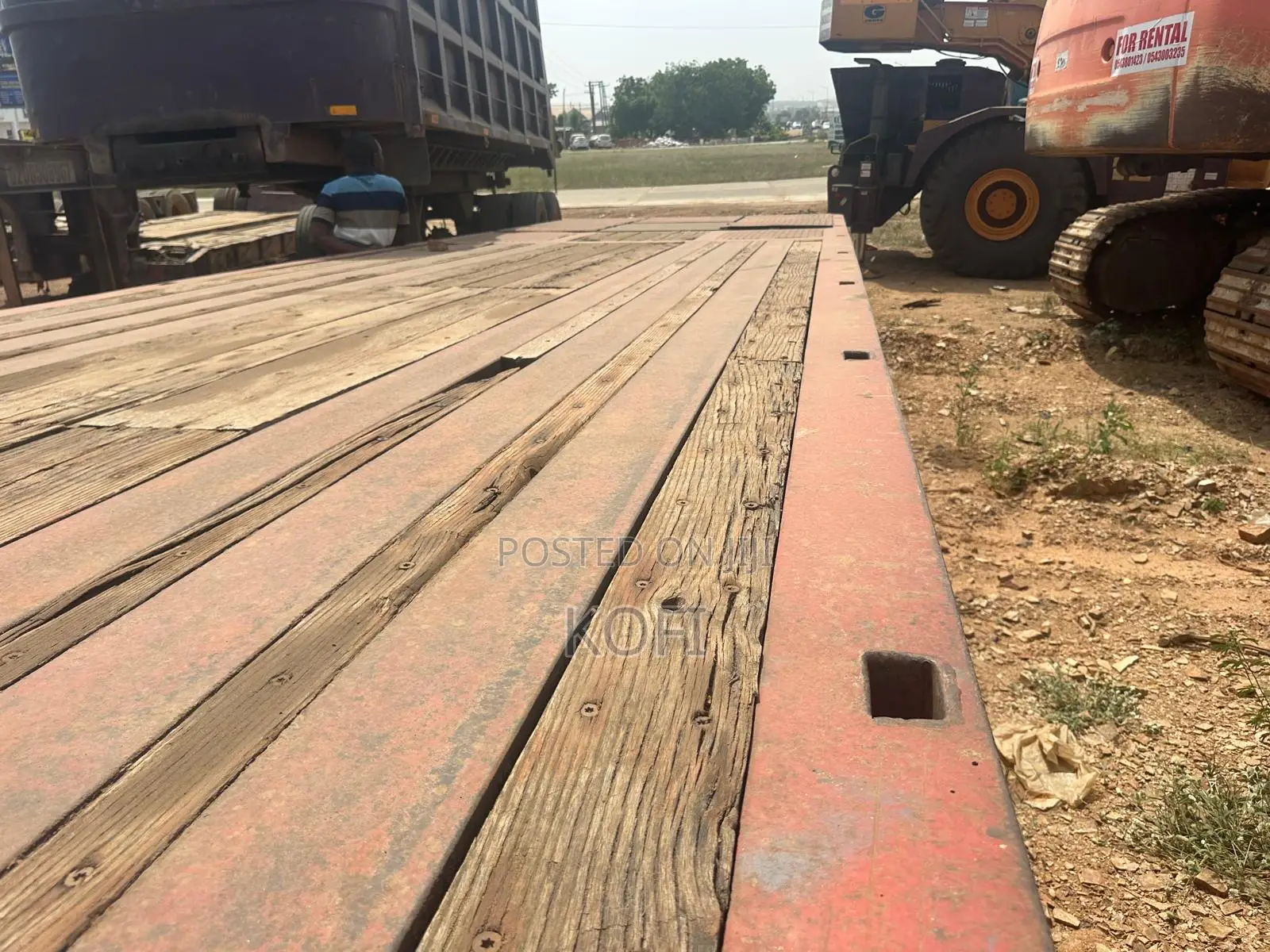 Lowbed Trailer- Stepdeck Trailer 40 Ton Lowbed