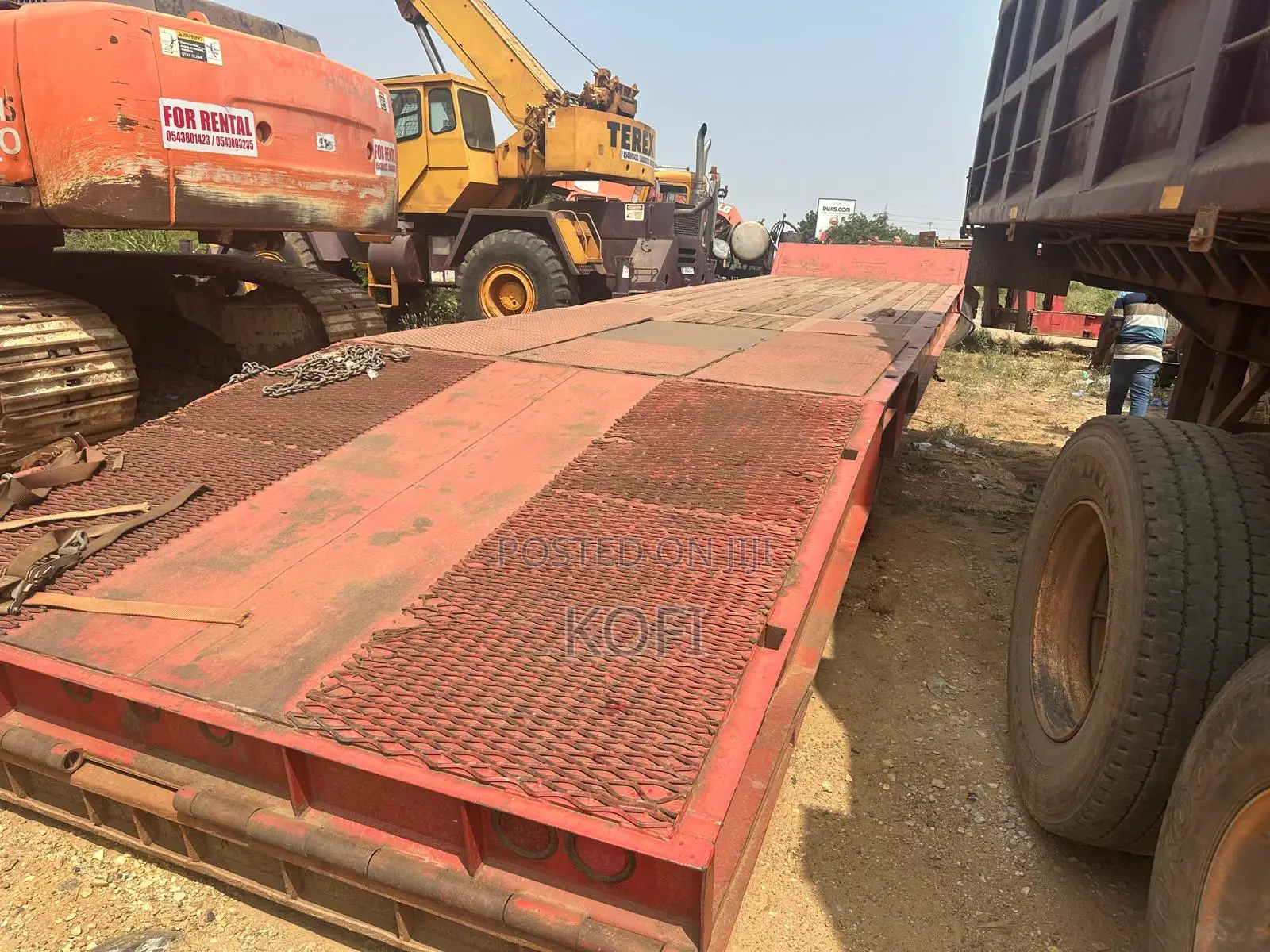 Lowbed Trailer- Stepdeck Trailer 40 Ton Lowbed