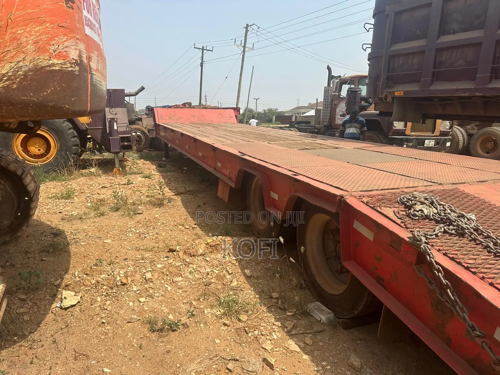 Lowbed Trailer- Stepdeck Trailer 40 Ton Lowbed