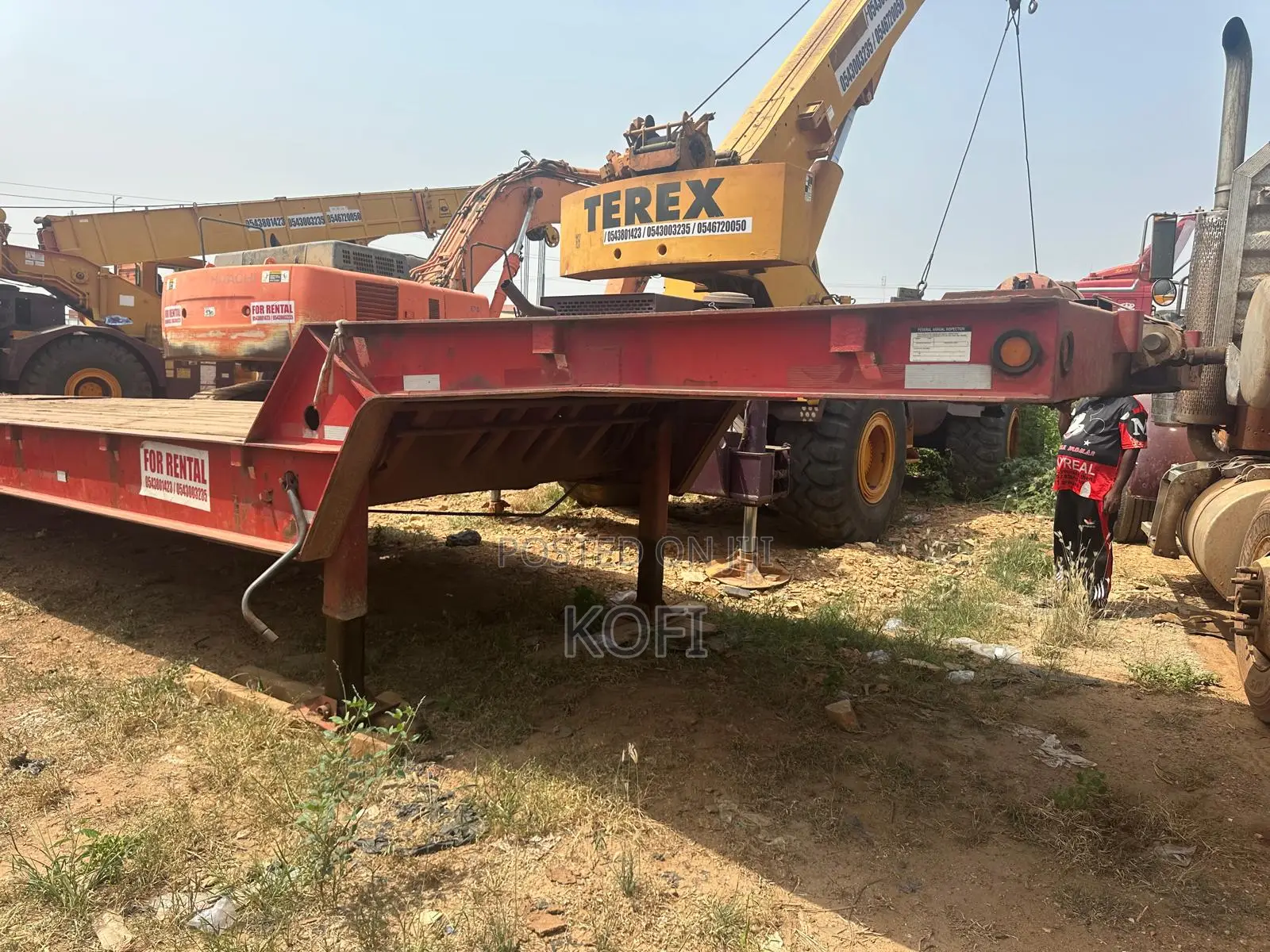 Lowbed Trailer- Stepdeck Trailer 40 Ton Lowbed