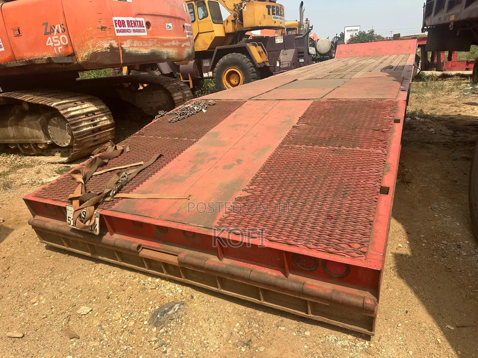Lowbed Trailer- Stepdeck Trailer 40 Ton Lowbed