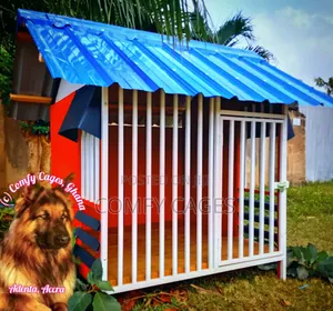 Large Solid Galvanized Steel Comfy Security Dog Cage
