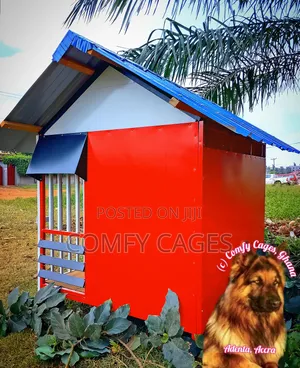 Large Solid Galvanized Steel Comfy Security Dog Cage