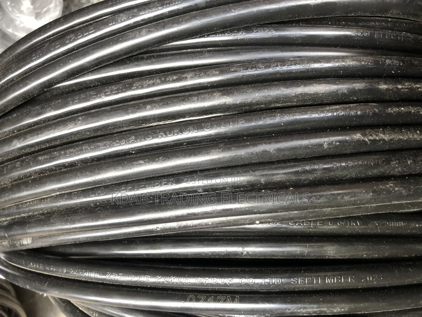 Twin Cable 2*25mm Aluminum Cable