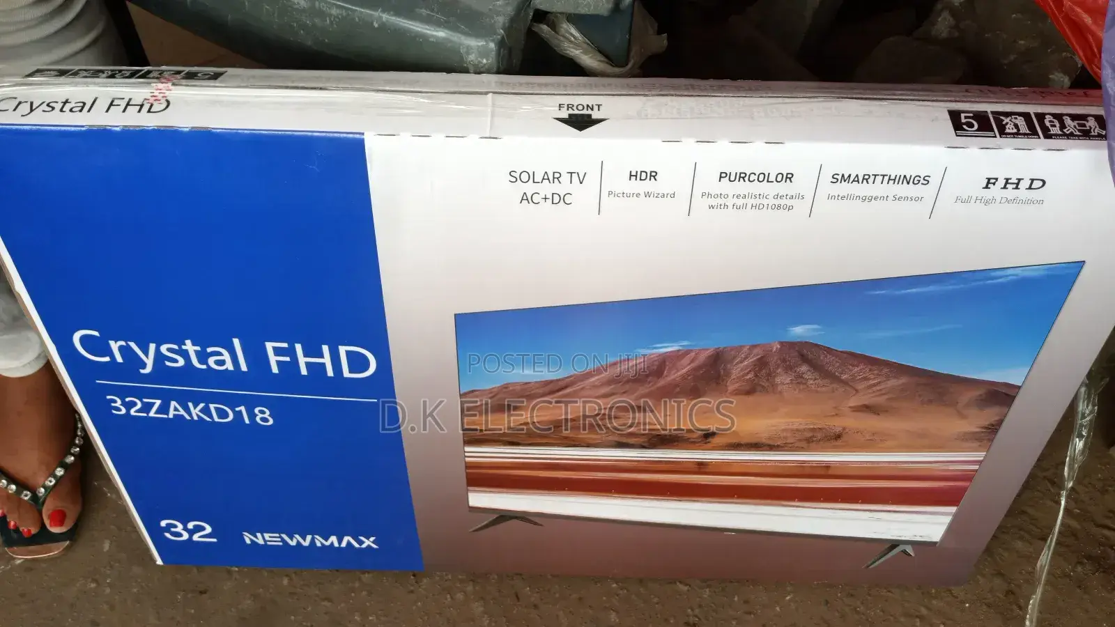 Newmax 32 Inches Digital Sartilite Uhd Slim Television