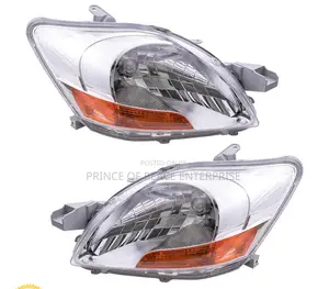 Toyota Vitz 2008 2009 2010 Headlight Pair Yellow