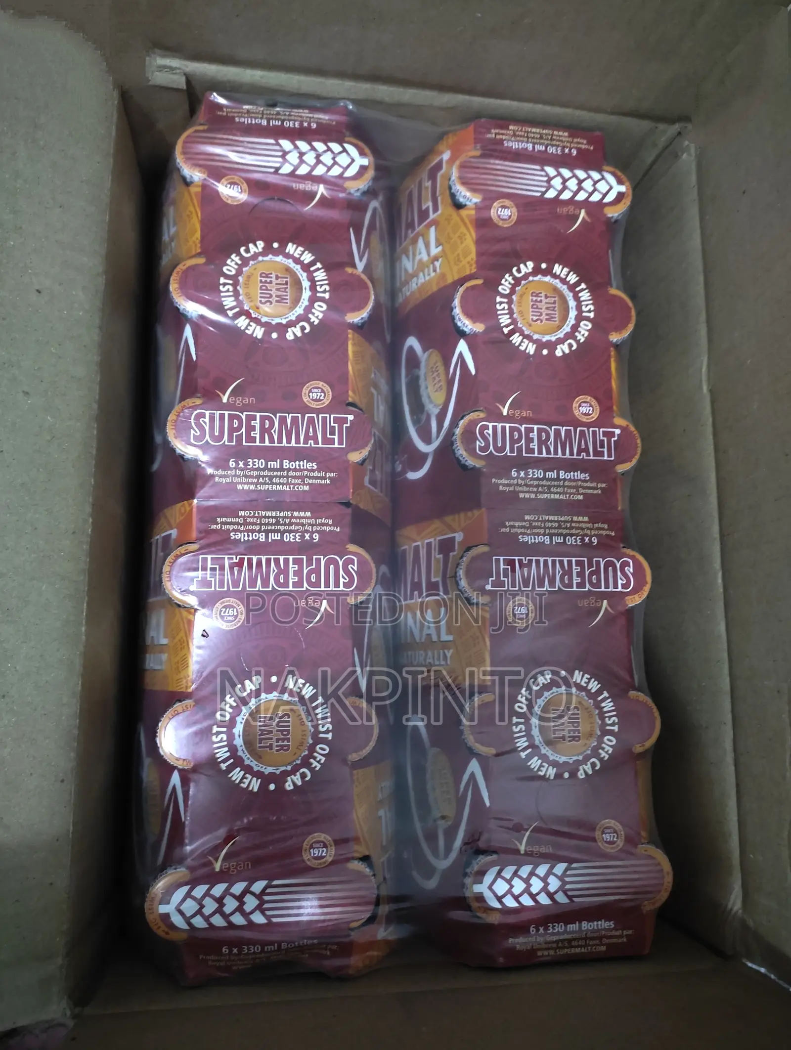 Supermalt - Non-Alcoholic Malt Drink (6 X 330ml)