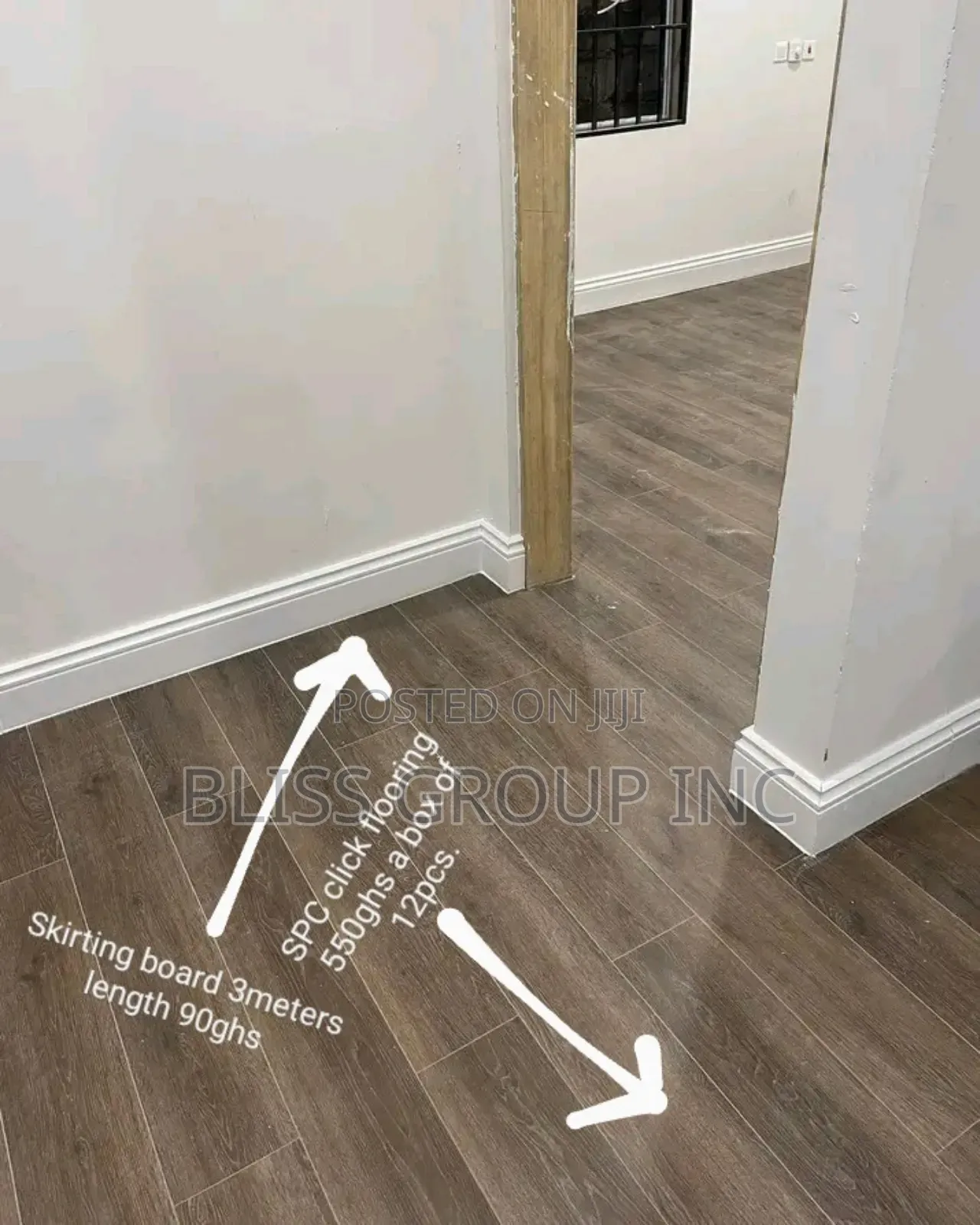 Baseboard, Floor Skirting Board 9.10ft