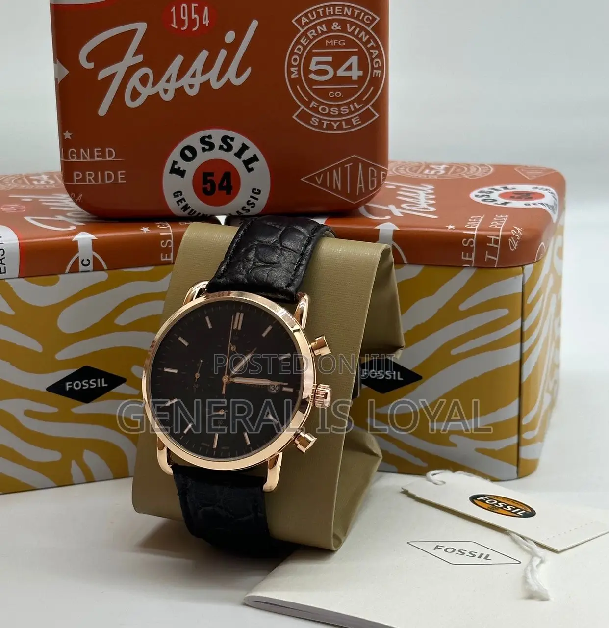 Fossil Leather Watch