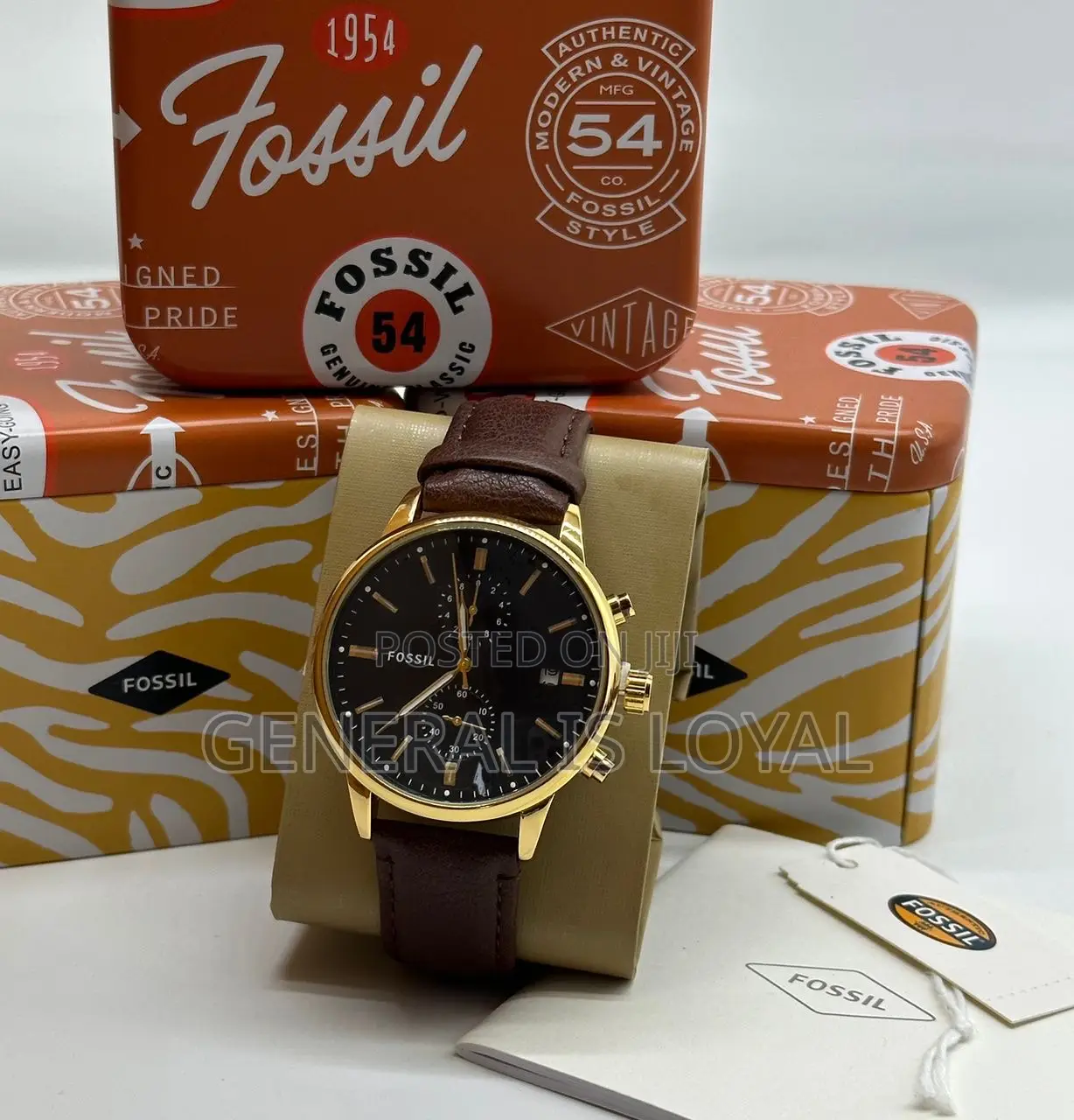 Fossil Leather Watch