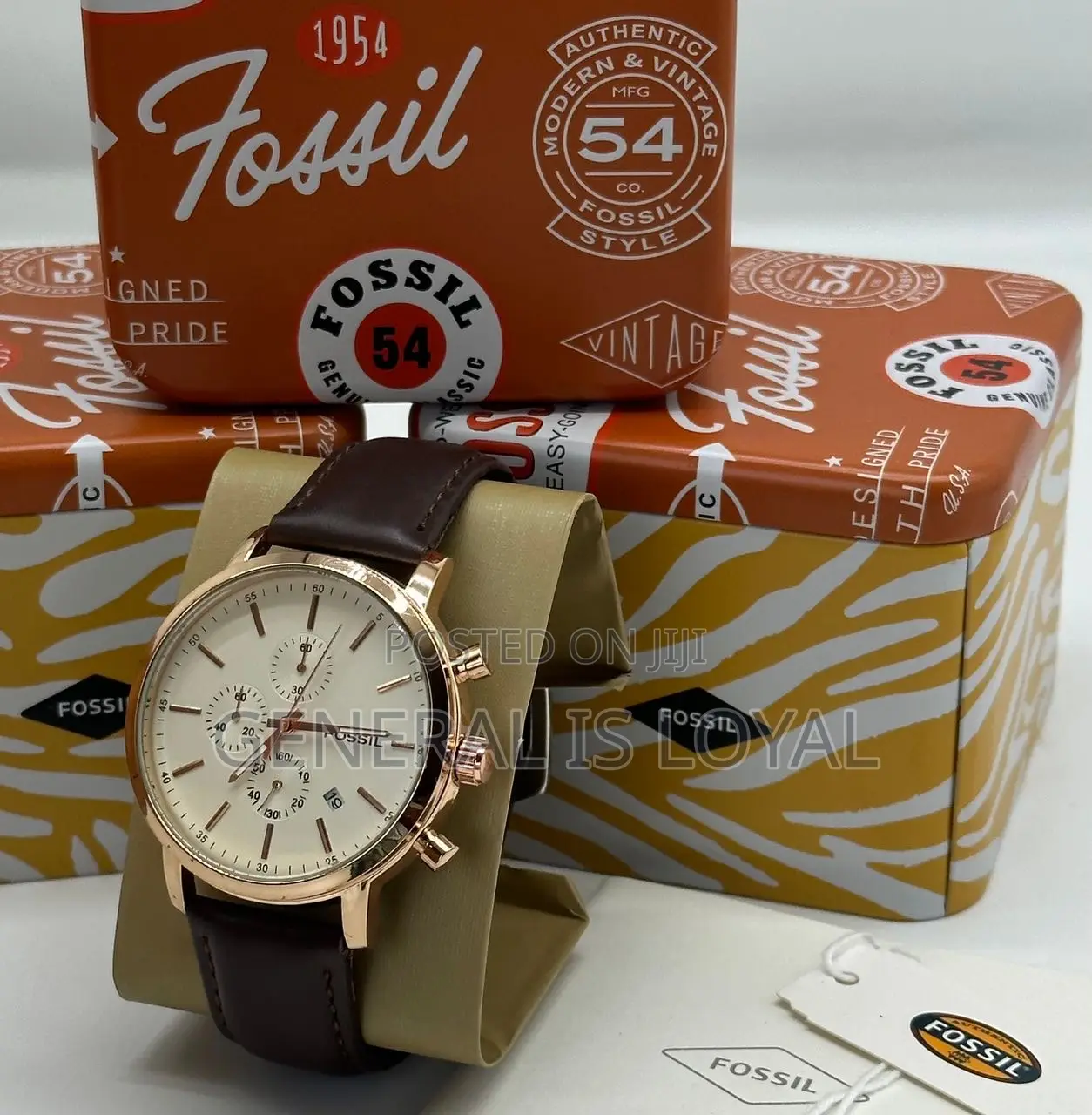 Fossil Leather Watch