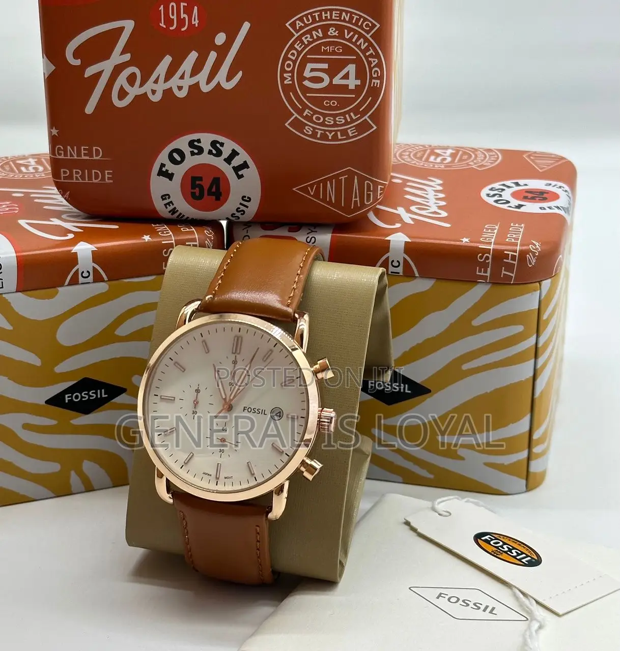 Fossil Leather Watch